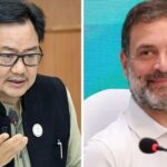 Kiren Rijiju Criticizes Rahul Gandhi for Remarks on China in Lok Sabha