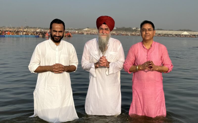 ਮੀਤ ਹੇਅਰ, ਅਮਨ ਅਰੋੜਾ ਅਤੇ ਕੁਲਤਾਰ ਸੰਧਵਾਂ ਨੇ ਕੀਤਾ ਮਹਾਂਕੁੰਭ ਦਾ ਪਵਿੱਤਰ ਇਸਨਾਨ, ਯੂਪੀ ਸਰਕਾਰ ਦਾ ਕੀਤਾ ਧੰਨਵਾਦ