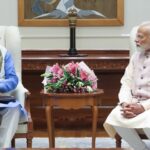 CM ਨਾਇਬ ਸਿੰਘ ਸੈਣੀ ਨੇ ਨਵੀਂ ਦਿੱਲੀ 'ਚ PM ਮੋਦੀ ਨਾਲ ਕੀਤੀ ਮੁਲਾਕਾਤ