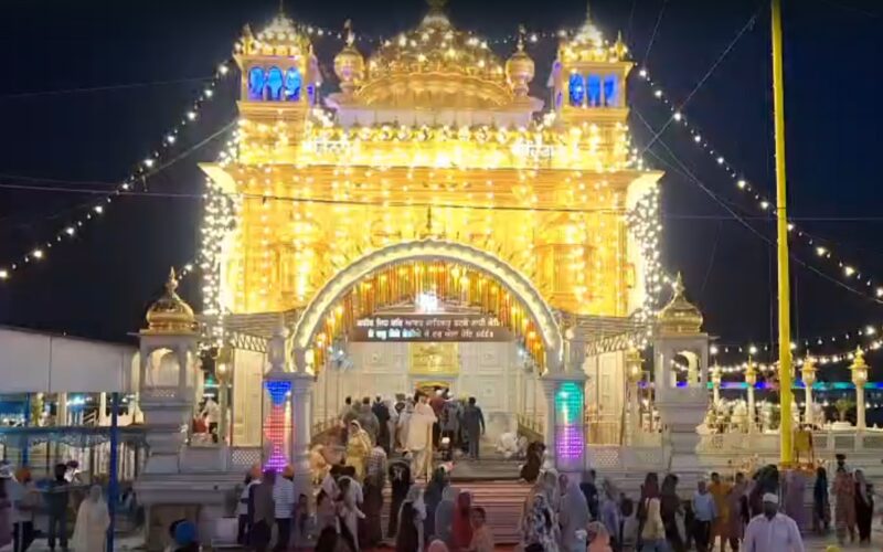 ਸ੍ਰੀ ਗੁਰੂ ਅਰਜਨ ਦੇਵ ਜੀ ਦੇ ਪ੍ਰਕਾਸ਼ ਪੁਰਬ ਮੌਕੇ ਤਰਨਤਾਰਨ ਵਿਖੇ ਸੰਗਤਾਂ ਦੀ ਭੀੜ