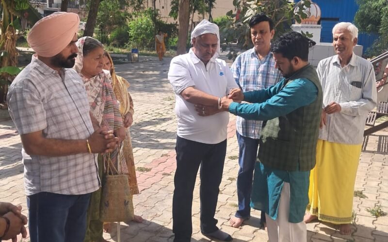 ਡੇਰਾਬੱਸੀ ‘ਚ ਭਗਵਾਨ ਸ਼ਨੀ ਦੇਵ ਮੰਦਰ ਦੀ ਉਸਾਰੀ ਸ਼ੁਰੂ