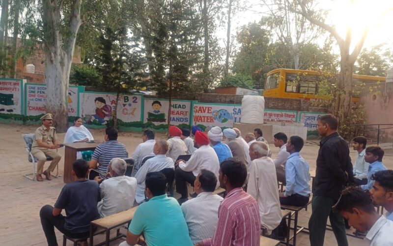 हरियाणा पुलिस की नशामुक्ति पहल: पंचकूला यूनिट का ‘मेरा गांव, मेरी शान’ मॉडल बन रहा है मिसाल