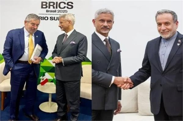 BRICS ਸੰਮੇਲਨ ਦੌਰਾਨ ਜੈਸ਼ੰਕਰ ਨੇ ਈਰਾਨ ਤੇ ਮੈਕਸੀਕੋ ਦੇ ਵਿਦੇਸ਼ ਮੰਤਰੀਆਂ ਨਾਲ ਕੀਤੀ ਮੁਲਾਕਾਤ