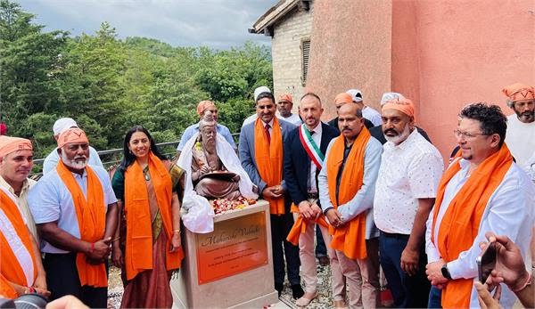 ਭਾਰਤ ਸਰਕਾਰ ਦਾ ਇਤਿਹਾਸਕ ਫ਼ੈਸਲਾ, ਇਟਲੀ ”ਚ ਭਗਵਾਨ ਵਾਲਮੀਕਿ ਦੀ ਮੂਰਤੀ ਦੀ ਸਥਾਪਨਾ