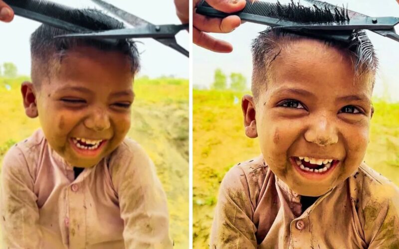 ਚਿੱਕੜ ਨਾਲ ਢੱਕਿਆ ਬੱਚਾ ਤੇ ਉਸਦੀ ਮਾਸੂਮ ਮੁਸਕਰਾਹਟ ਨੇ ਲੱਖਾਂ ਦਿਲ ਜਿੱਤ ਲਏ: ਵਾਇਰਲ ਵੀਡੀਓ ਨੇ ਇੰਟਰਨੈੱਟ ‘ਤੇ ਮਚਾ ਦਿੱਤੀ ਹਲਚਲ