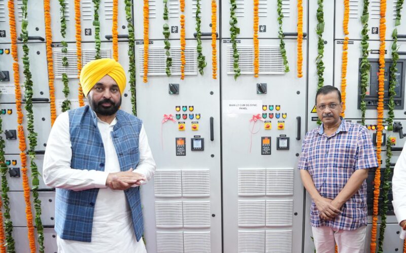ਮੁੱਖ ਮੰਤਰੀ ਮਾਨ ਅਤੇ ਅਰਵਿੰਦ ਕੇਜਰੀਵਾਲ ਵੱਲੋਂ ਮੋਹਾਲੀ ਵਿਖੇ 145.26 ਕਰੋੜ ਰੁਪਏ ਦੀ ਲਾਗਤ ਨਾਲ ਸਥਾਪਤ ਕੀਤਾ ਸੀਵਰੇਜ ਟਰੀਟਮੈਂਟ ਪਲਾਂਟ ਲੋਕਾਂ ਨੂੰ ਸਮਰਪਿਤ