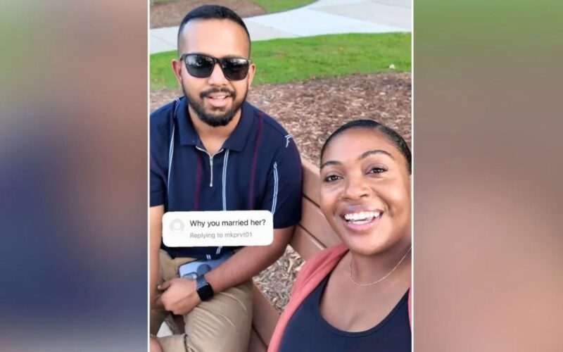 ਅਮਰੀਕੀ ਔਰਤ ਤੇ ਭਾਰਤੀ ਪਤੀ ਦਾ ਵੀਡੀਓ ਵਾਇਰਲ, ਪਤੀ ਦਾ ਜਵਾਬ ਜਿੱਤ ਰਿਹਾ ਹੈ ਦਿਲ