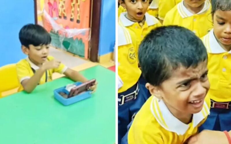 ਬੱਚਿਆਂ ਨੂੰ ਸਮਾਰਟਫੋਨ ਦੀ ਲਤ ਤੋਂ ਮੁਕਤ ਕਰਨ ਦਾ ਅਨੋਖਾ ਤਰੀਕਾ, ਵੀਡੀਓ ਵਾਇਰਲ