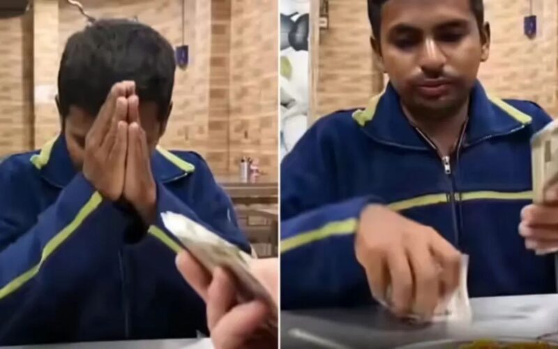 ਭਾਰਤੀ ਡਰਾਈਵਰ ਦੀ ਇਮਾਨਦਾਰੀ ਦੀ ਵੀਡੀਓ ਵਾਇਰਲ, ਅਮੀਰ Vlogger ਵੀ ਹੈਰਾਨ