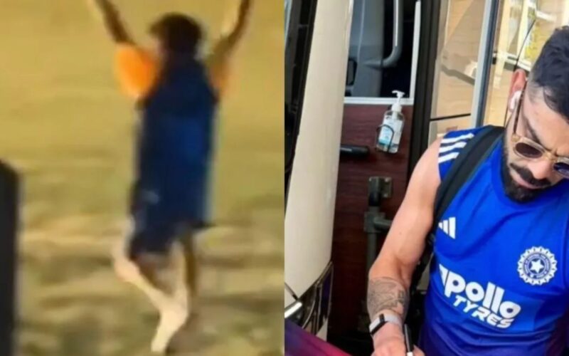 ਵਿਰਾਟ ਕੋਹਲੀ ਆਸਟ੍ਰੇਲੀਆ ਪਹੁੰਚੇ, ਪ੍ਰਸ਼ੰਸਕਾਂ ਨੂੰ ਮਿਲੇ ਤੇ ਛੋਟੇ ਪ੍ਰਸ਼ੰਸਕ ਨੂੰ ਕੀਤਾ ਖੁਸ਼