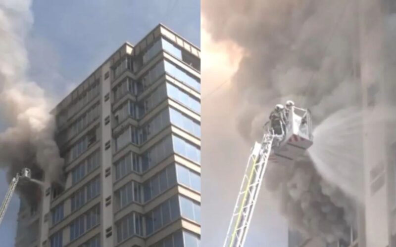 ਮੁੰਬਈ: ਜੋਗੇਸ਼ਵਰੀ ਵੈਸਟ ਦੇ ਜੇਐਮਐਸ ਬਿਜ਼ਨਸ ਸੈਂਟਰ ‘ਚ ਲੱਗੀ ਅੱਗ; ਬਚਾਅ ਕਾਰਜ ਜਾਰੀ