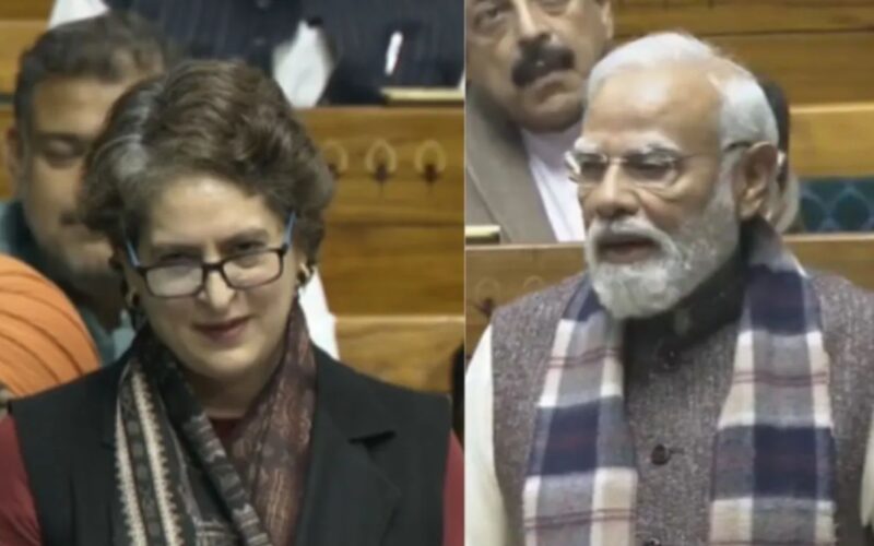 ਪ੍ਰਿਅੰਕਾ ਗਾਂਧੀ ਨੇ ‘ਵੰਦੇ ਮਾਤਰਮ’ ਬਹਿਸ ਨੂੰ ਲੈ ਕੇ ਕੇਂਦਰ ‘ਤੇ ਸਾਧਿਆ ਨਿਸ਼ਾਨਾ, ਬੰਗਾਲ ਚੋਣਾਂ ਨਾਲ ਜੁੜੇ ਹੋਣ ਦਾ ਲਗਾਇਆ ਦੋਸ਼