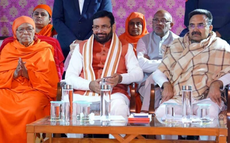 स्वामी जी भारतीय संस्कृति, सभ्यता और नैतिक मूल्यों की रक्षा और संवर्धन के लिए प्रेरणापुंज- नायब सिंह