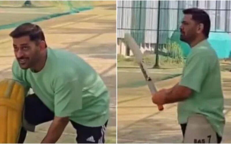 MS Dhoni IPL 2026 ਲਈ ਕਰ ਰਿਹਾ ਤਿਆਰੀ! ਨੈੱਟ ਅਭਿਆਸ ਦਾ ਵੀਡੀਓ ਵਾਇਰਲ, ਪ੍ਰਸ਼ੰਸਕ ਉਤਸ਼ਾਹਿਤ