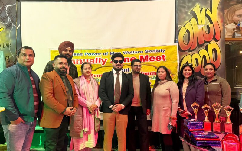 ਆਵਾਜ਼ ਪਾਵਰ ਆਫ਼ ਮੈਨ ਵੈਲਫੇਅਰ ਸੋਸਾਇਟੀ ਵੱਲੋਂ ਜਲੰਧਰ ‘ਚ ਸਨਮਾਨ ਸਮਾਗਮ, ਕਾਰਕੁੰਨਾ ਦੀ ਹੌਂਸਲਾ ਅਫਜ਼ਾਈ ਕੀਤੀ