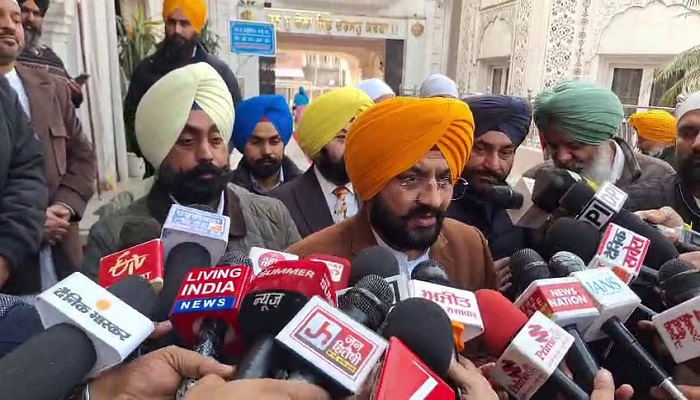 ਸ੍ਰੀ ਅਕਾਲ ਤਖ਼ਤ ਸਾਹਿਬ ਵਿਖੇ ਕੈਬਨਿਟ ਮੰਤਰੀ ਤਰੁਣਪ੍ਰੀਤ ਸਿੰਘ ਸੌਂਧ ਨੇ ਦਿੱਤਾ ਸਪੱਸ਼ਟੀਕਰਨ