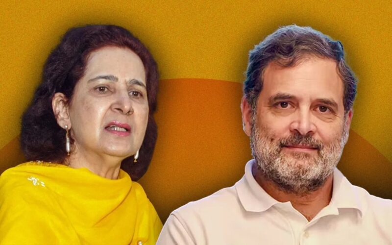 ਪੰਜਾਬ ਚੋਣਾਂ ਤੋਂ ਪਹਿਲਾਂ ਕਾਂਗਰਸ ‘ਚ ਉਥਲ-ਪੁਥਲ, ਨਵਜੋਤ ਕੌਰ ਨੇ ਰਾਹੁਲ ਗਾਂਧੀ ‘ਤੇ ਕੀਤਾ ਸਿੱਧਾ ਹਮਲਾ