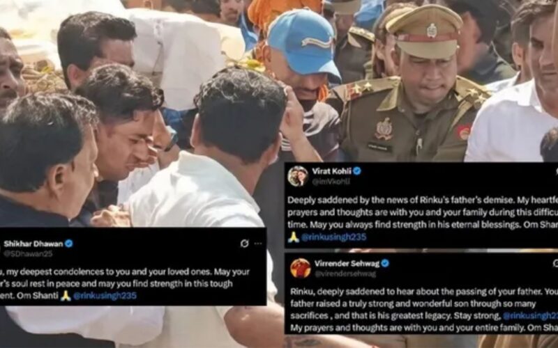 ਰਿੰਕੂ ਸਿੰਘ ਦੇ ਪਿਤਾ ਦਾ ਦੇਹਾਂਤ, ਕ੍ਰਿਕਟ ਜਗਤ ‘ਚ ਸੋਗ ਦੀ ਲਹਿਰ