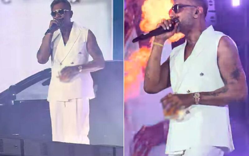 ਮੁੜ ਵਿਵਾਦਾਂ ‘ਚ ਹਨੀ ਸਿੰਘ, ਚਲਦੇ ਸ਼ੋਅ ‘ਚ ਪੈੱਗ ਲੈ ਕੇ ਪਹੁੰਚਿਆ ਗਾਇਕ