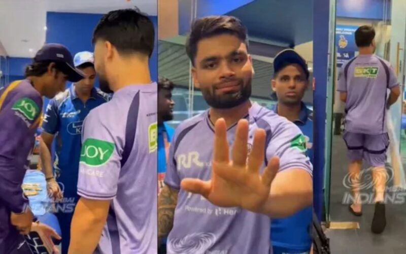 ਰਿੰਕੂ ਸਿੰਘ ਫਿਰ ਬਣੇ ਚਰਚਾ ਦਾ ਕੇਂਦਰ, ਡ੍ਰੈਸਿੰਗ ਰੂਮ ਤੋਂ ‘ਬੱਲਾ ਲੈ ਕੇ’ ਜਾਣ ਦਾ ਮਜ਼ਾਕੀਆ ਵੀਡੀਓ ਹੋਇਆ ਵਾਇਰਲ