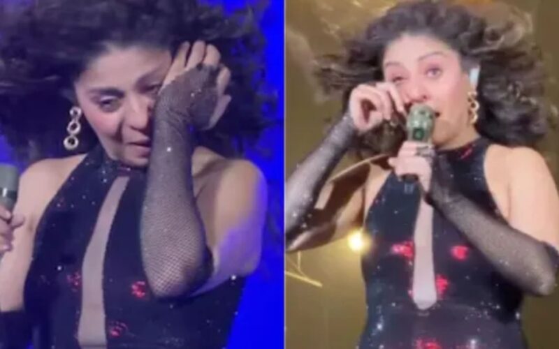 ਸੰਗੀਤ ਸਮਾਰੋਹ ਦੌਰਾਨ ਰੋ ਪਈ ਸੁਨਿਧੀ ਚੌਹਾਨ, ਗਲੇ ਦੀ ਬਿਮਾਰੀ ਲਈ ਪ੍ਰਸ਼ੰਸਕਾਂ ਤੋਂ ਮੰਗੀ ਮੁਆਫੀ