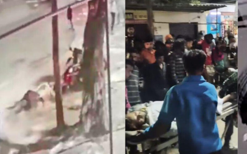 ਤੇਜ਼ ਰਫ਼ਤਾਰ ਸਫਾਰੀ ਕਾਰ ਚਾਲਕ ਨੇ ਮੋਟਰਸਾਈਕਲ ਸਵਾਰਾਂ ਨੂੰ ਮਾਰੀ ਟੱਕਰ , ਇੱਕ ਦੀ ਮੌਤ