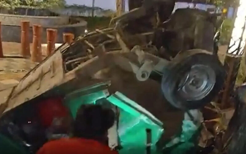 ਮੱਧ ਪ੍ਰਦੇਸ਼ ‘ਚ ਭਿਆਨਕ ਸੜਕ ਹਾਦਸਾ: ਤੇਜ਼ ਰਫ਼ਤਾਰ ਸਕਾਰਪੀਓ ਨੇ ਆਟੋ ਨੂੰ ਮਾਰੀ ਟੱਕਰ, 5 ਸ਼ਰਧਾਲੂਆਂ ਦੀ ਮੌਤ