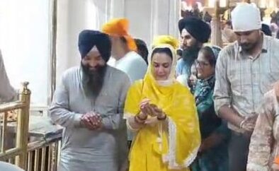 ਪੰਜਾਬ ਕਿੰਗਜ਼ ਦੀ ਮਾਲਕਿਨ ਪ੍ਰੀਟੀ ਜ਼ਿੰਟਾ ਨੇ ਦਰਬਾਰ ਸਾਹਿਬ ਵਿਖੇ ਟੇਕਿਆ ਮੱਥਾ, ਟੀਮ ਦੀ ਜਿੱਤ ਲਈ ਕੀਤੀ ਅਰਦਾਸ