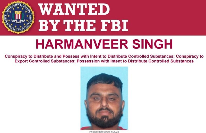 ਇਕ ਹੋਰ ਪੰਜਾਬੀ ਨੌਜਵਾਨ FBI ਦੀ ਵਾਂਟੇਡ ਲਿਸਟ ‘ਚ ਸ਼ਾਮਲ