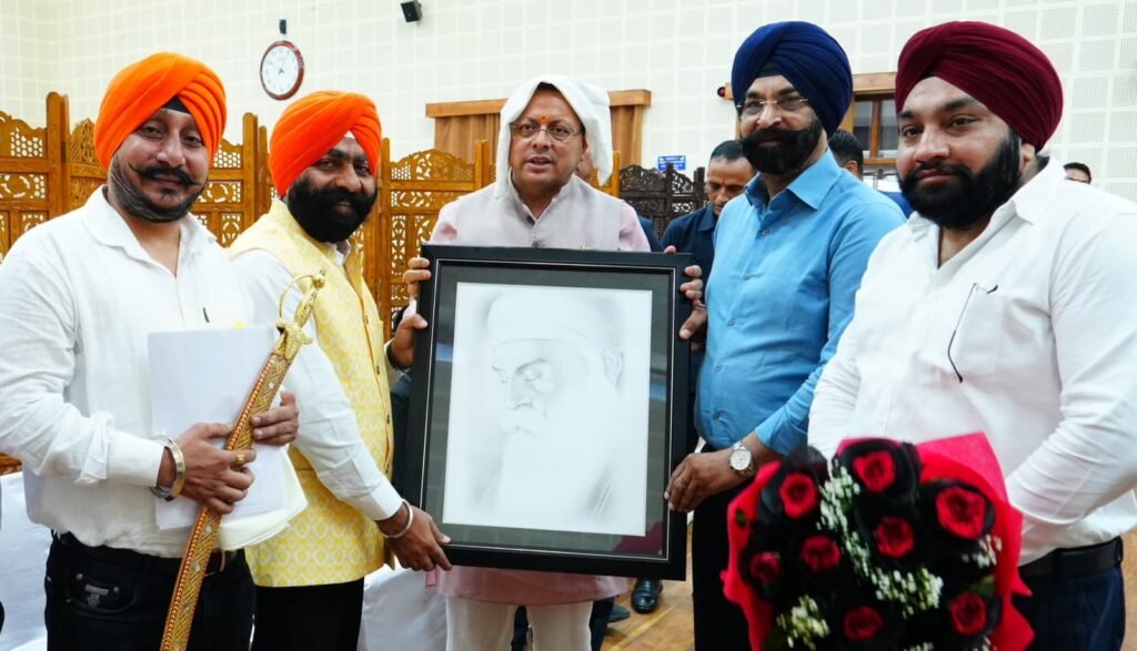 ਸਿੱਖ ਵਫ਼ਦ ਨੇ CM ਧਾਮੀ ਨਾਲ ਕੀਤੀ ਮੁਲਾਕਾਤ, ਗਿਆਨ ਗੋਦੜੀ ਸਾਹਿਬ ਨੂੰ ਸਿੱਖ ਭਾਈਚਾਰੇ ਨੂੰ ਸੌਂਪਣ ਦੀ ਮੰਗ ਦੁਹਰਾਈ