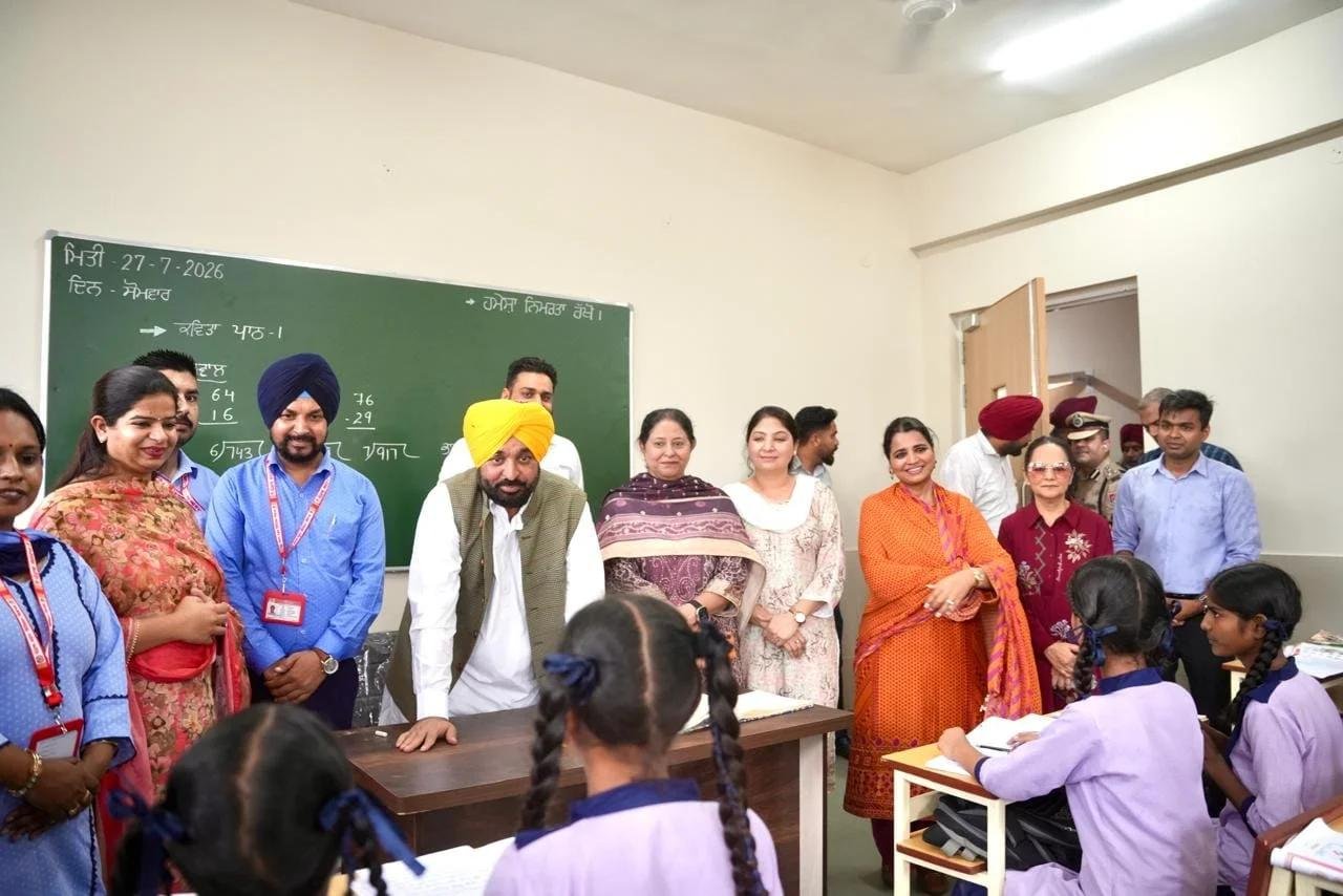 ਪੰਜਾਬ ਸਕੂਲੀ ਸਿੱਖਿਆ ਵਿੱਚ ਦੇਸ਼ ਦਾ ਨੰਬਰ-1 ਸੂਬਾ ਬਣਿਆ: ਭਗਵੰਤ ਮਾਨ