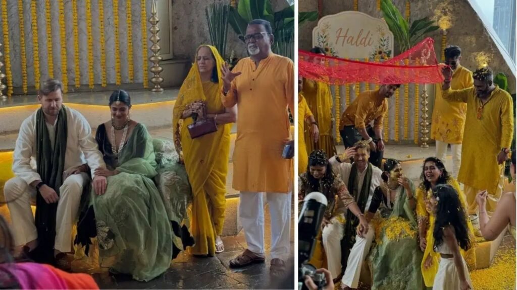 ਜੈਨੀਫਰ ਵਿੰਗੇਟ ਨੇ ਹਲਦੀ ਸਮਾਰੋਹ ਦੀ ਇੱਕ ਖੂਬਸੂਰਤ ਝਲਕ ਦਿਖਾਈ, ਵਿਲੀਅਮ ਇਸਮਾਈਲ ਨੇ ਦੇਸੀ ਅੰਦਾਜ਼ ‘ਚ ਛਾਇਆ