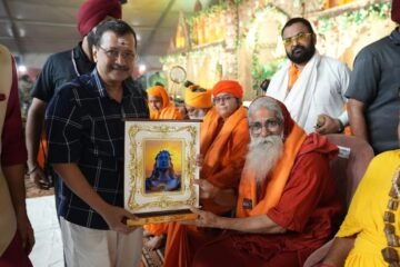 ਪੰਜਾਬ ਦੇ ਲੋਕਾਂ ਦੇ ਨਾਲ-ਨਾਲ ਸ਼ਿਵ ਜੀ ਵੱਲੋਂ ਵੀ ਭਗਵੰਤ ਮਾਨ ਨੂੰ ਦੁਬਾਰਾ ਸੀਐੱਮ ਬਣਨ ਦਾ ਆਸ਼ੀਰਵਾਦ ਮਿਲਿਆ- ਕੇਜਰੀਵਾਲ