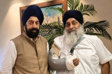 ਭਾਜਪਾ-ਅਕਾਲੀ ਦਲ ਗਠਜੋੜ ਦੀਆਂ ਚਰਚਾਵਾਂ ਤੇਜ਼ ਹੋਣ ਦਰਮਿਆਨ ਆਰ.ਪੀ. ਸਿੰਘ ਨੇ ਦਿੱਲੀ ‘ਚ ਸੁਖਬੀਰ ਬਾਦਲ ਨਾਲ ਕੀਤੀ ਮੁਲਾਕਾਤ