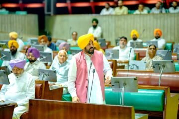 ਪੰਜਾਬ ਵਿਧਾਨ ਸਭਾ ਨੇ ਪੇਪਰ ਲੀਕ ਵਿਰੁੱਧ ਕੀਤਾ ਨਿੰਦਾ ਮਤਾ ਪਾਸ, CM ਮਾਨ ਨੇ ਕੇਂਦਰ ਸਰਕਾਰ ਦੀ ਕੀਤੀ ਨਿੰਦਾ