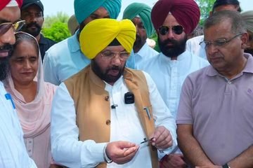 ਹਰਭਜਨ ਸਿੰਘ ਈਟੀਓ ਦੀ ਚੁਣੌਤੀ ਦੇ ਬਾਵਜੂਦ ਹਰਸਿਮਰਤ ਬਾਦਲ ਤੇ ਬਿਕਰਮ ਮਜੀਠੀਆ ਨਹੀਂ ਪਹੁੰਚੇ, ਮੰਤਰੀ ਨੇ ਬਠਿੰਡਾ ਦੀਆਂ ਸੜਕਾਂ ਦਾ ਕੀਤਾ ਮੁਆਇਨਾ