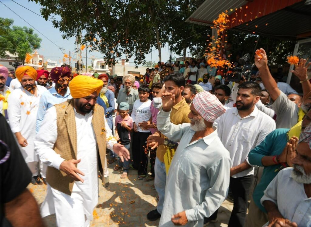 ਧੂਰੀ ਤੋਂ ‘ਆਪ’ ਦੀ ਘਰ-ਘਰ ਚੋਣ ਮੁਹਿੰਮ ਸ਼ੁਰੂ, CM ਮਾਨ ਬੋਲੇ- ਹਰ ਪਰਿਵਾਰ ਨੂੰ ਸਾਲਾਨਾ 1.82 ਲੱਖ ਦਾ ਲਾਭ