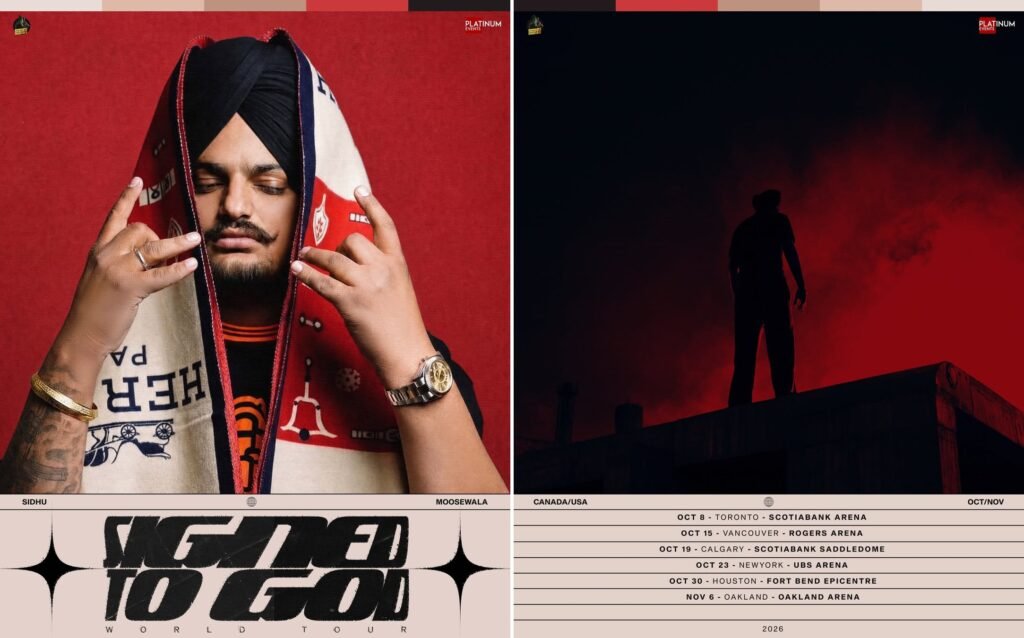 ਸਿੱਧੂ ਮੂਸੇਵਾਲਾ ਦਾ ‘ਸਾਈਨਡ ਟੂ ਗੌਡ’ ਹੋਲੋਗ੍ਰਾਮ ਟੂਰ: ਉੱਤਰੀ ਅਮਰੀਕਾ ਦੇ 6 ਵੱਡੇ ਸ਼ਹਿਰਾਂ ਵਿੱਚ ਹੋਣਗੇ ਲਾਈਵ ਸ਼ੋਅ, ਤਰੀਕਾਂ ਦਾ ਐਲਾਨ