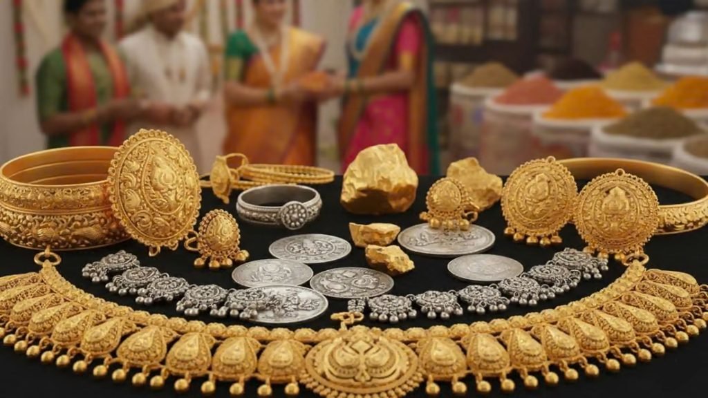 ਸੋਨੇ ਦੀਆਂ ਕੀਮਤਾਂ ‘ਚ ਲਗਾਤਾਰ ਤੀਜੇ ਦਿਨ ਆਈ ਗਿਰਾਵਟ , 1,800 ਰੁਪਏ ਦੀ ਗਿਰਾਵਟ; ਚਾਂਦੀ ‘ਚ 5,000 ਰੁਪਏ ਦੀ ਗਿਰਾਵਟ