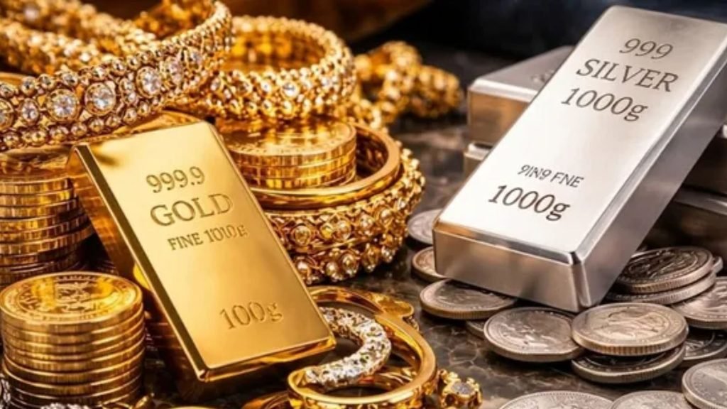 ਸੋਨਾ-ਚਾਂਦੀ ਖਰੀਦਣ ਵਾਲਿਆਂ ਲਈ ਰਾਹਤ! ਸੋਨਾ ₹1,300 ਤੇ ਚਾਂਦੀ ₹1,600 ਹੋਈ ਸਸਤਾ