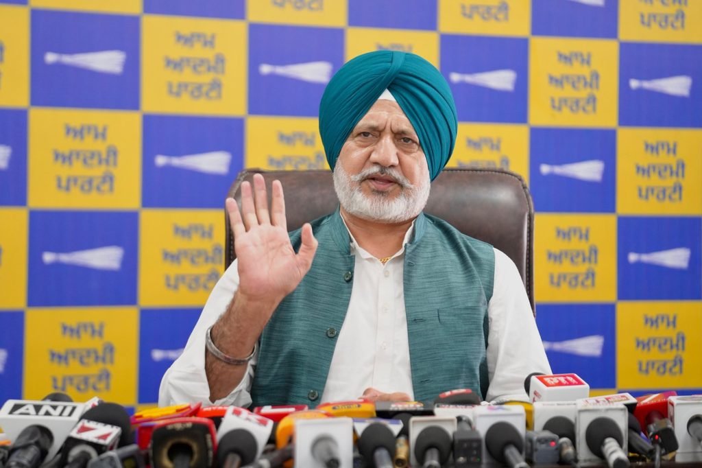 ਸਰਾਂ ਮਾਮਲੇ ’ਚ SGPC ਦੀ CBI ਜਾਂਚ ਦੀ ਮੰਗ ’ਤੇ ‘ਆਪ’ ਨੇ ਚੁੱਕੇ ਸਵਾਲ, ਪੰਜਾਬ ਪੁਲਿਸ ਨੂੰ ਰਿਕਾਰਡ ਦੇਣ ਦੀ ਕੀਤੀ ਮੰਗ