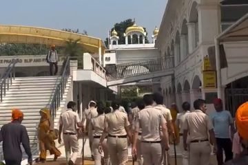 ਗੁਰਦੁਆਰਾ ਬੰਗਲਾ ਸਾਹਿਬ ‘ਚ ਦਿੱਲੀ ਪੁਲਿਸ ਦੀ ਕਾਰਵਾਈ ‘ਤੇ ਭੜਕੀ ‘ਆਪ’, ਸਿੱਖ ਧਾਰਮਿਕ ਭਾਵਨਾਵਾਂ ਨੂੰ ਠੇਸ ਪਹੁੰਚਾਉਣ ਦੇ ਲਾਏ ਦੋਸ਼
