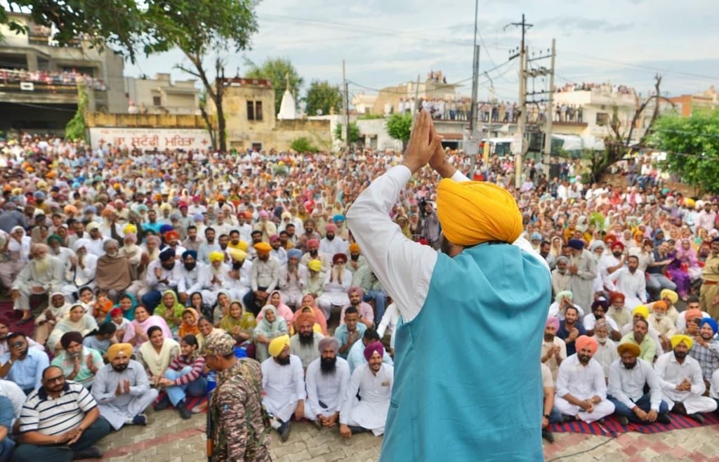 ‘ਪੰਜਾਬ ਦੇ ਲੋਕ ਮੇਰਾ ਪਰਿਵਾਰ, ਮੇਰੇ ਦਰਵਾਜ਼ੇ ਹਮੇਸ਼ਾ ਖੁੱਲ੍ਹੇ’, ਧੂਰੀ ’ਚ ਬੋਲੇ CM ਮਾਨ