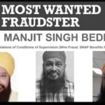 FBI ਦਾ ਮੋਸਟ ਵਾਂਟੇਡ ਭਗੌੜਾ ਮਨਜੀਤ ਸਿੰਘ ਬੇਦੀ ਪੰਜਾਬ ‘ਚ ਗ੍ਰਿਫ਼ਤਾਰੀ ਤੋਂ ਬਾਅਦ ਅਮਰੀਕਾ ਭੇਜਿਆ